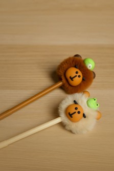 Ручка с помпоном "Funny capybara", mix