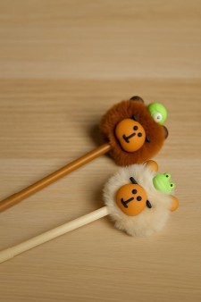 Ручка с помпоном "Funny capybara", mix