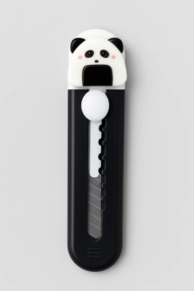 Канцелярский нож &quot;Panda&quot;, black