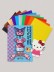 Картон цветной А4 мелованный 10 цв. "Hello Kitty и друзья", односторонний, 10 л