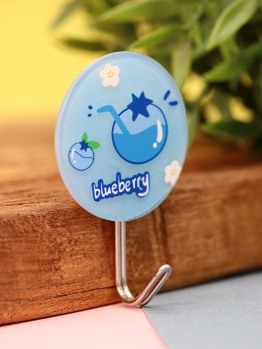 Крючок на липучке «Blueberry», blue 