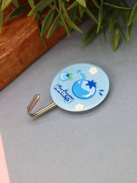 Крючок на липучке «Blueberry», blue 