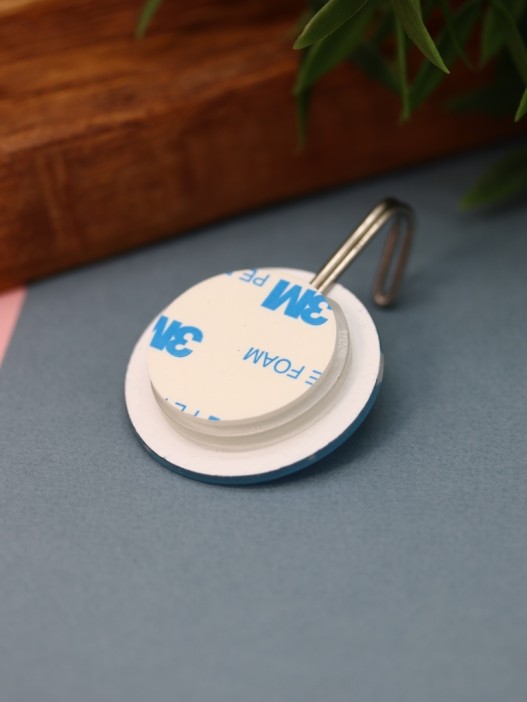 Крючок на липучке «Blueberry», blue 