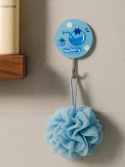 Крючок на липучке «Blueberry», blue