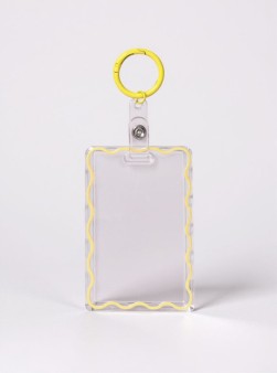 Футляр для карт "Wave outline", yellow