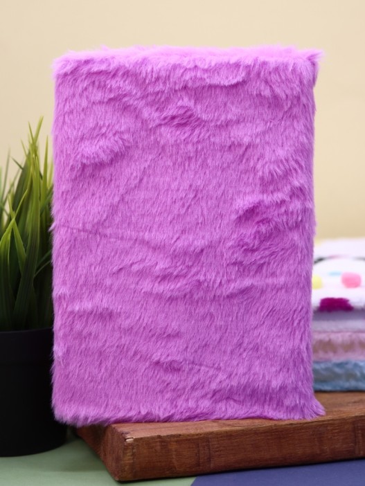 Блокнот плюшевый &quot;Unicorn heart&quot;, purple, 21,5х15,5 см, плотность 80 гр. 