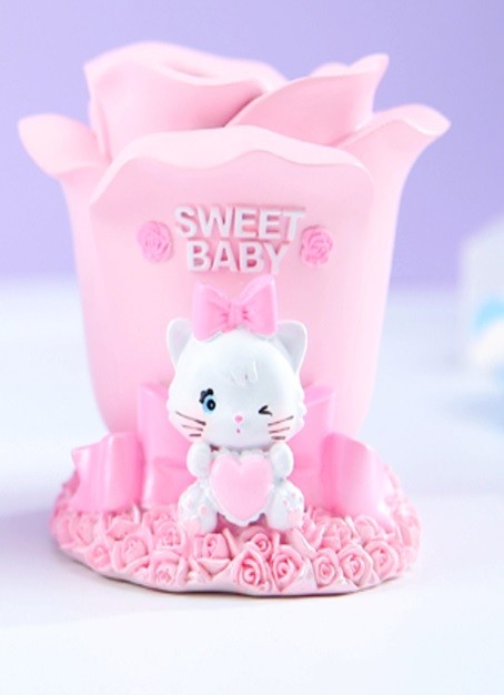 Подставка для канцелярских принадлежностей «Milly Cat Rose», pink 