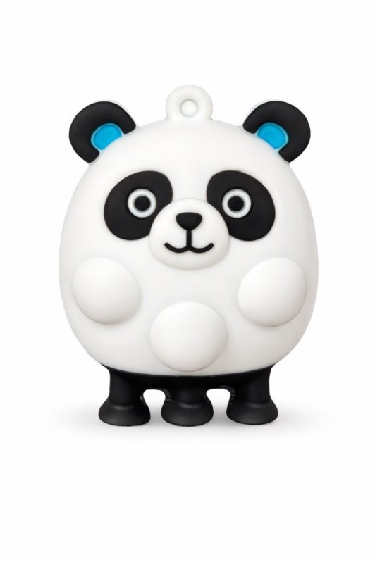 Брелок-антистресс на присосках "Panda", white (5см) 