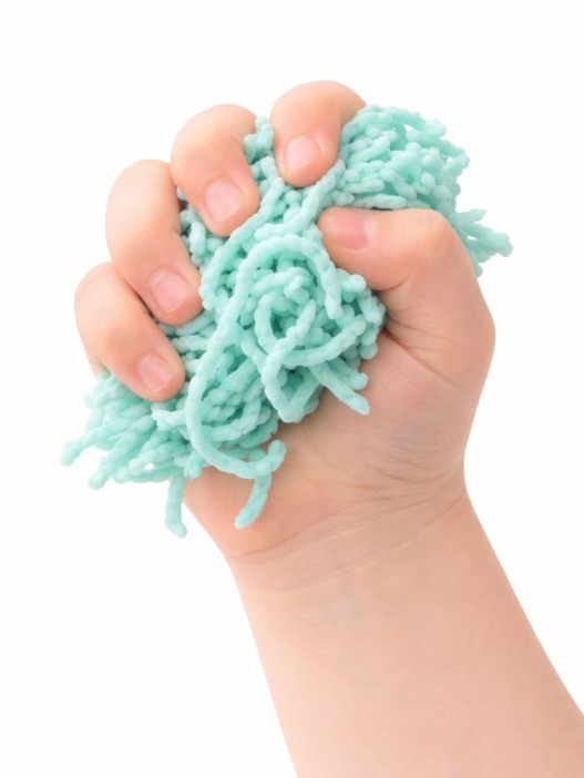 Мялка-антисресс "Magic worm", зелёный (40 г) 