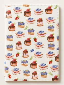 ОБЛОЖКА ДЛЯ ПАСПОРТА "Cupcakes Pattern", плотность 600 мкм