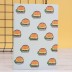 Тетрадь (A5) &quot;Food hamburger&quot;, green (14.5*21) 