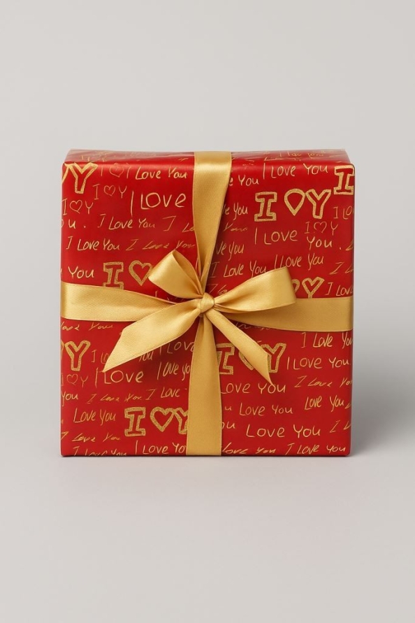 Упаковочная бумага "Купидонская обертка" 1 рулон, 50*70 см