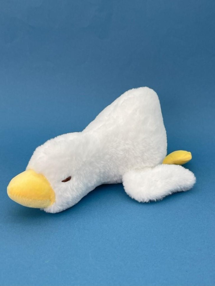 Мягкая игрушка "Спящий гусь", микс, 25 см