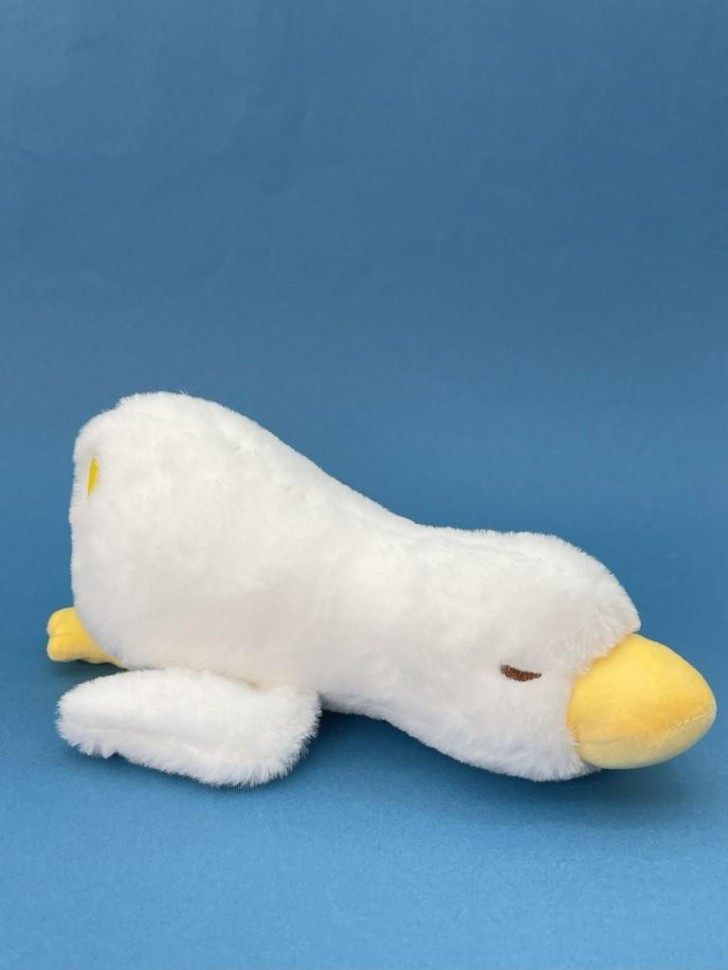 Мягкая игрушка "Спящий гусь", микс, 25 см