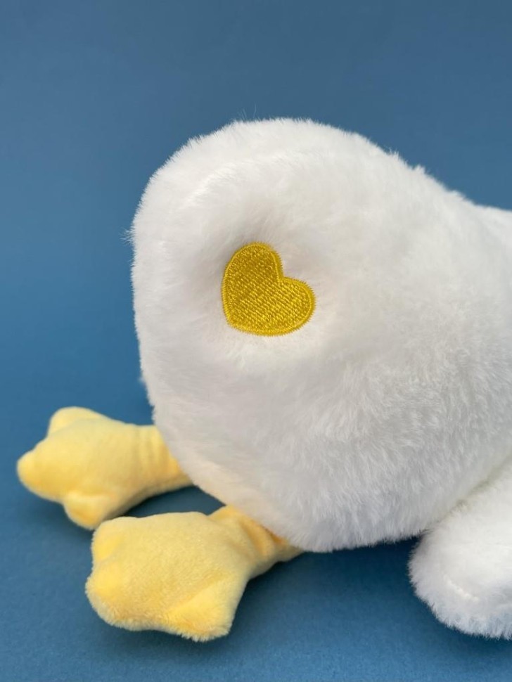Мягкая игрушка "Спящий гусь", микс, 25 см