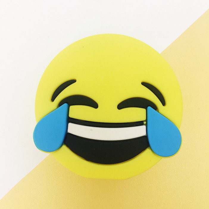 Портативное зарядное устройство Power Bank &quot;Emoji&quot; yellow 3000 mAh 