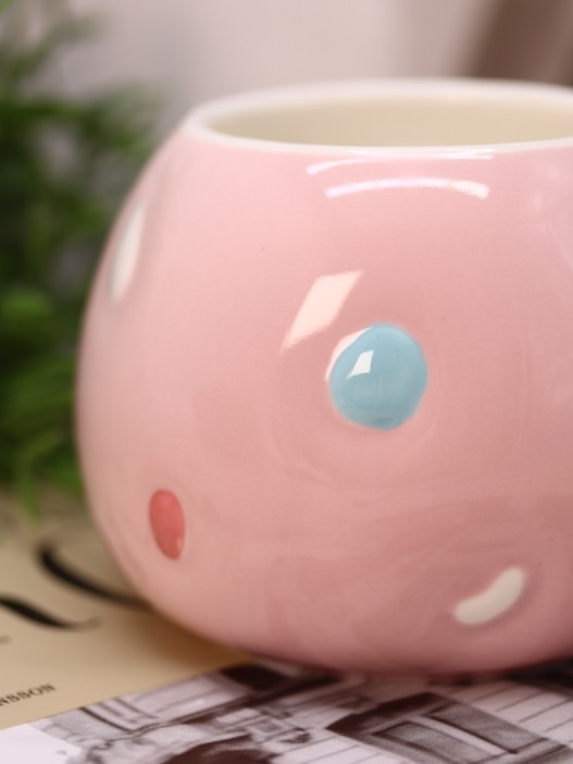 Кружка «Cat fireworks», pink (430 ml) 