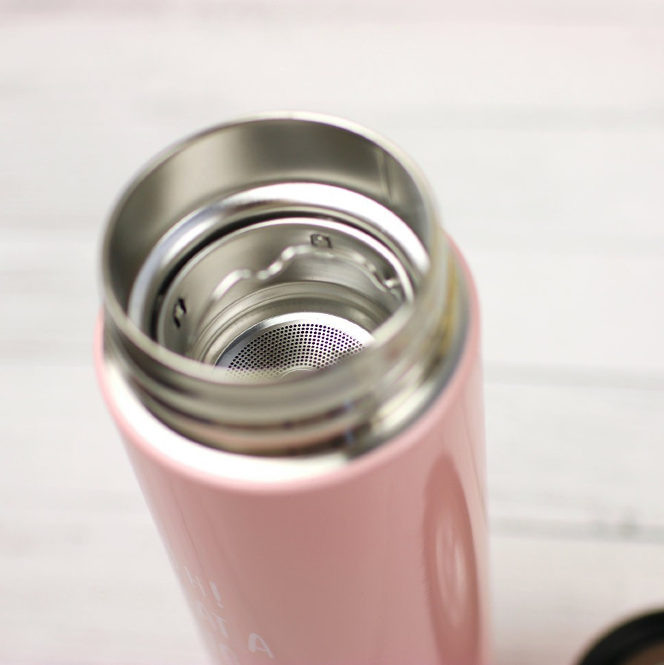M-2758W Термос "What a big fruits", pink (400ml)