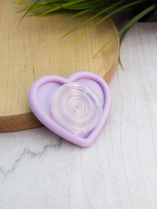 Попсокет &quot;Soft heart&quot;, purple 