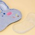Маска для сна гелевая "Face rabbit", gray 