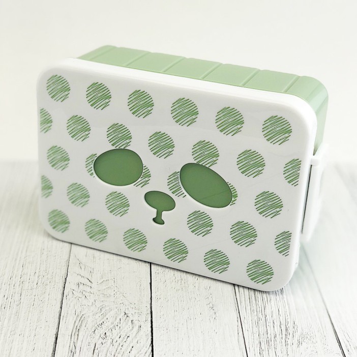 Ланчбокс Панда, green 