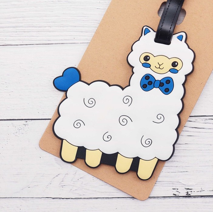 Бирка для багажа &quot;Lama&quot;, white 