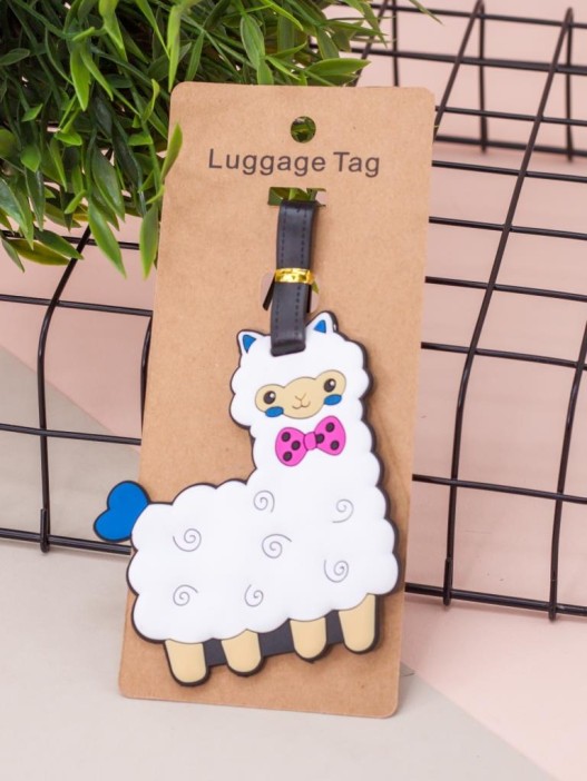 Бирка для багажа &quot;Lama&quot;, white 
