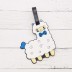 Бирка для багажа "Lama", white