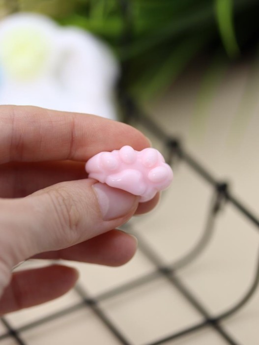 Мялка - антистресс «Изящная Таба ЛАПКА», белая 