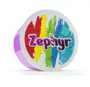 Кинетический пластилин "Zephyr"-фиолетовый 150г