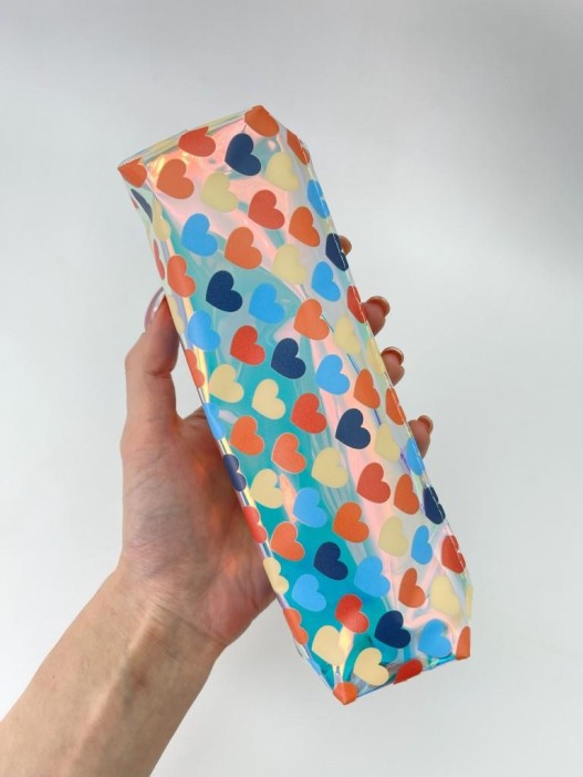 Пенал &quot;Colored hearts&quot;, mix 