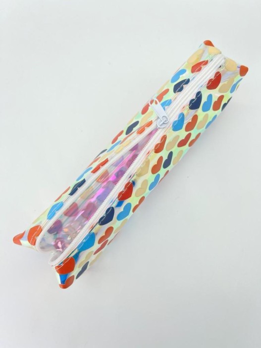 Пенал &quot;Colored hearts&quot;, mix 