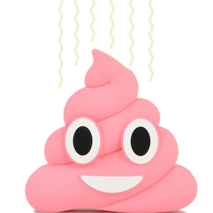 Портативное зарядное устройство Power Bank "Emoji" pink 