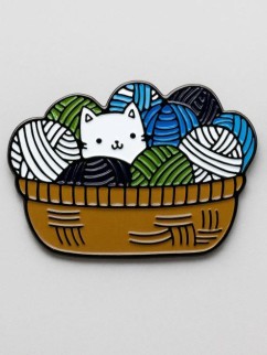 Значок &quot;Yarn cat&quot;