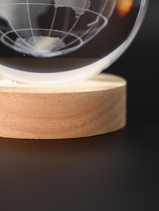 Ночник 3D iLikeGift «World» (10 см) 