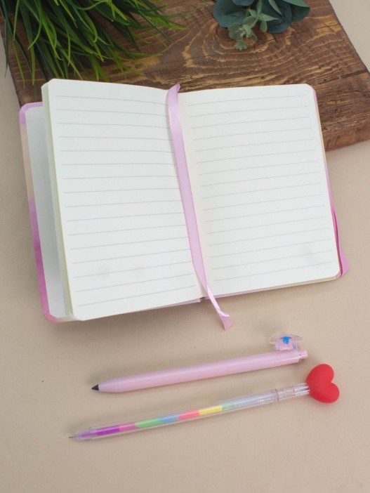 Блокнот (А5) &quot;Bunny cupcake&quot;, pink (14.5*21) 