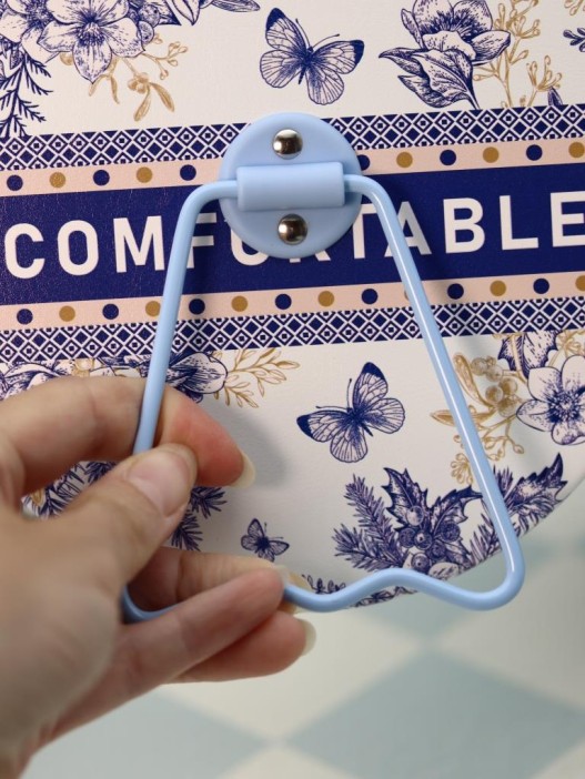 Зеркало настольное &quot;Comfortable&quot;, синее (15,5*16 см) 