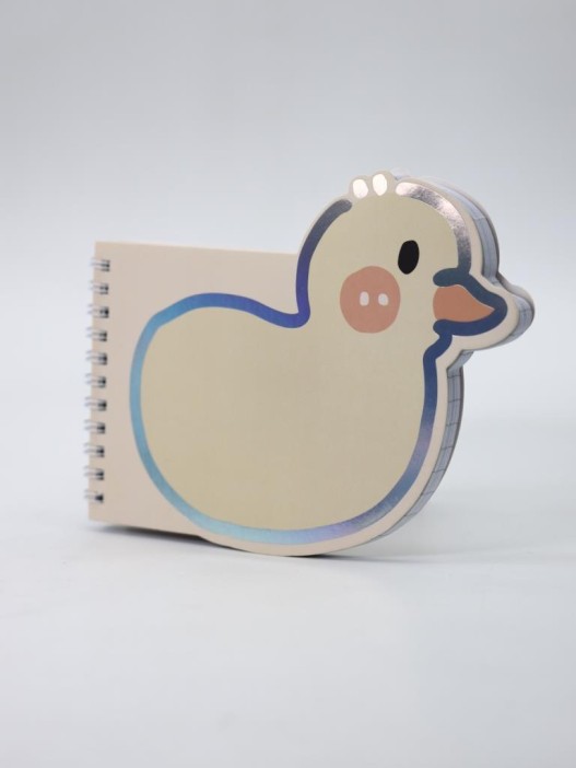 Блокнот на спирали (B6) &quot;Duckling&quot;, yellow (13*18) 