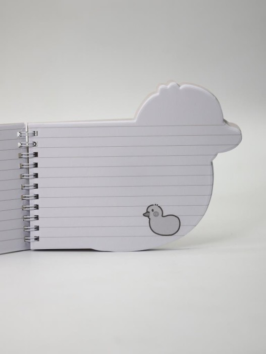 Блокнот на спирали (B6) &quot;Duckling&quot;, yellow (13*18) 