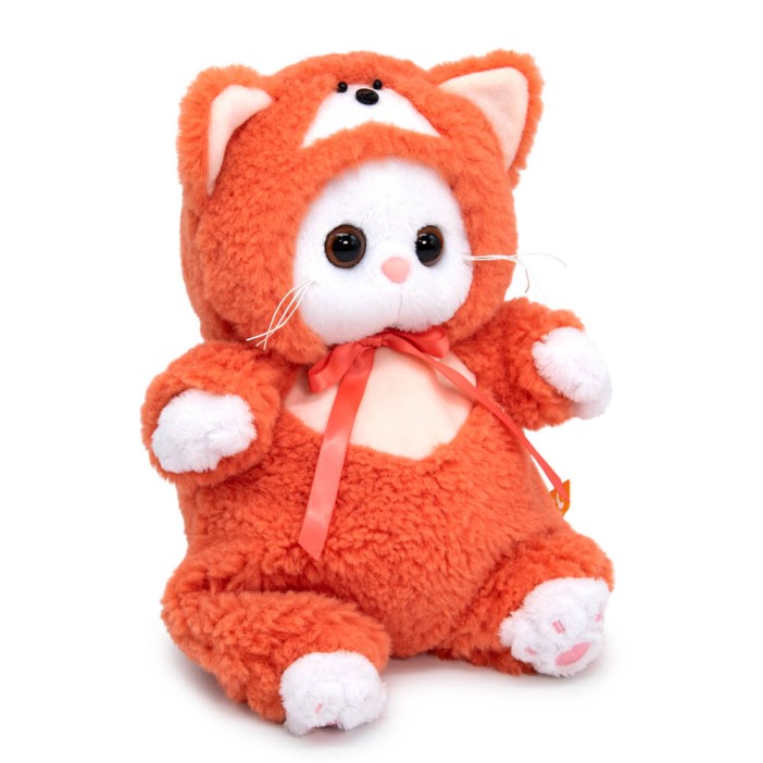 Мягкая игрушка "Кошечка Ли-Ли BABY в костюмчике "Лисичка" (20 см) 