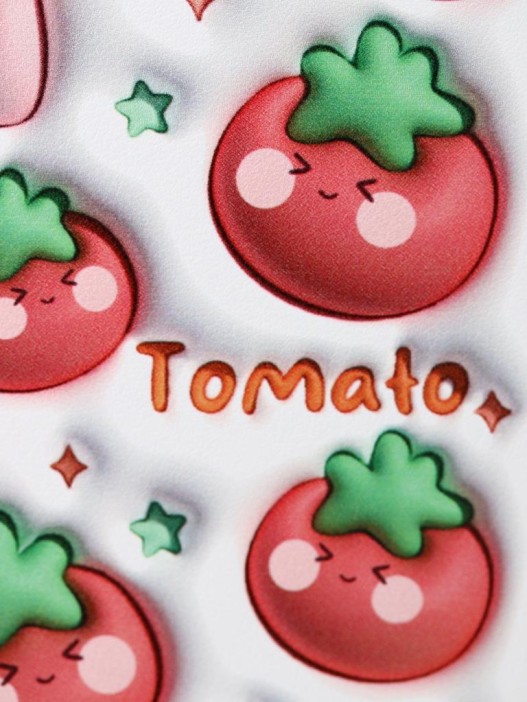 Зеркало "Tomato melting", red 