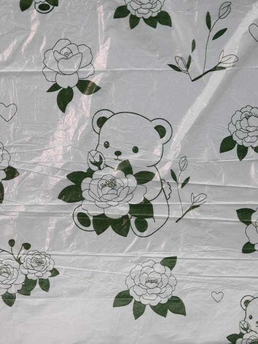 Набор декоративных пакетов на завязках &quot;Camellia&quot; 4 рулона, 60 шт/рулон (45*40 см) 