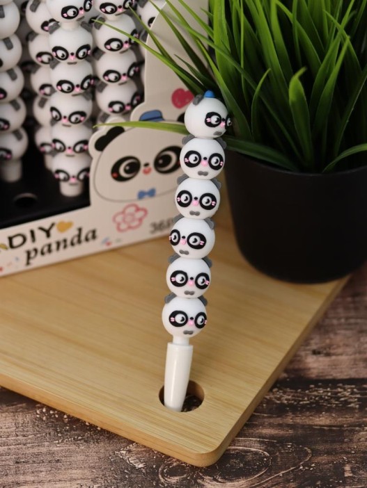 Ручка гелевая  &quot;Summer panda&quot;, blue, шоу-бокс 36 шт. 