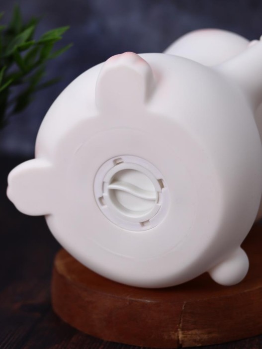 Копилка «Bunny bow», white (25 см), пластик 