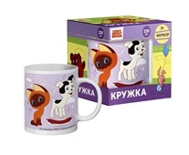 Кружка "Союзмультфильм-1", в подарочной упаковке, фарфор (220 мл) 