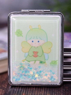 Зеркало "Little angel", green