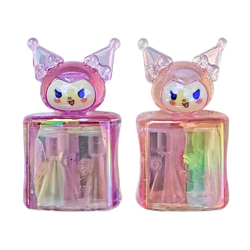 Точилка "Стеклянная коллекция", 2 отверстия, mix 