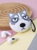 Чехол для AirPods Pro &quot;Angry huskies&quot;, grey 