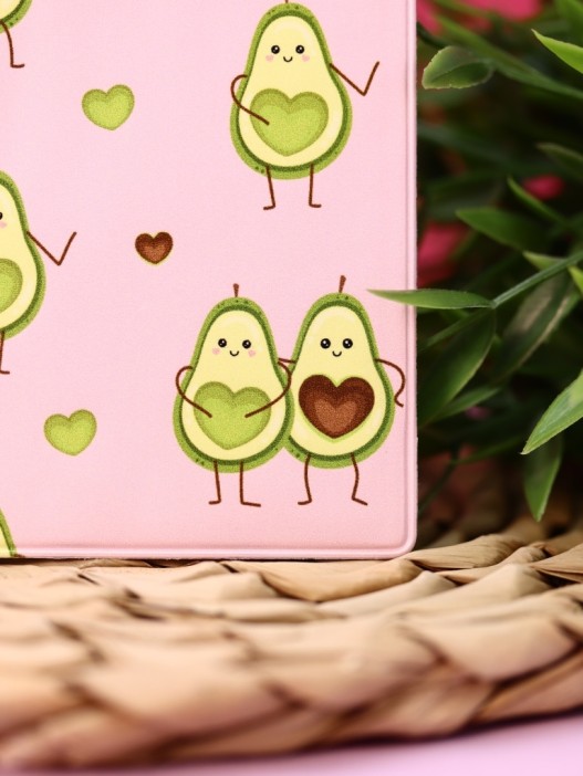 ОБЛОЖКА ДЛЯ ПАСПОРТА Avocado in love, плотность 560 мкм 