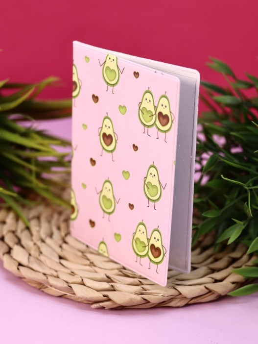 ОБЛОЖКА ДЛЯ ПАСПОРТА Avocado in love, плотность 560 мкм 